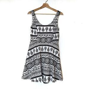 Phanuel | Funky Print Skater Dress